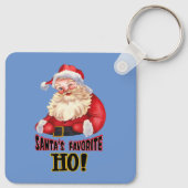 Santa's favoriete Ho Sleutelhanger (Achterkant)