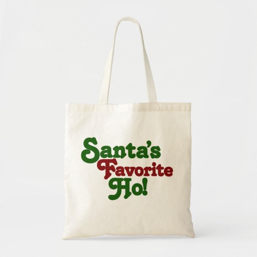 Santas favoriete ho tote bag (Voorkant)