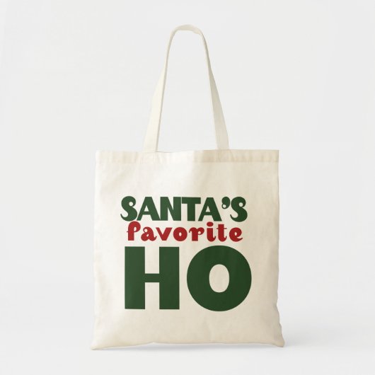 Santas Favoriete HO Tote Bag (Voorkant)