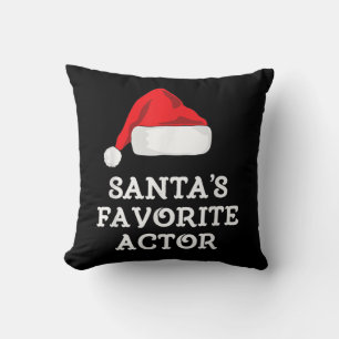 Santas Favoriete kerstactrice Actress Kussen