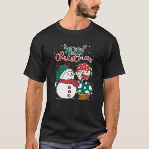 Santa's favoriete koepel met mijn gnomen San T-shirt
