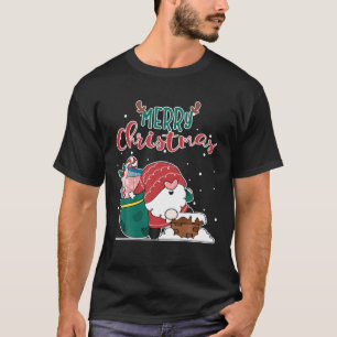 Santa's favoriete koepel met mijn gnomen San T-shirt