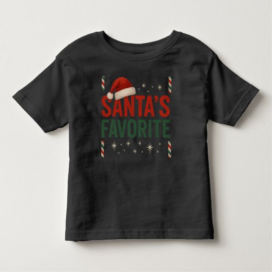 Santa's favoriete peuter top (Voorkant)
