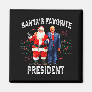 Santas favoriete president grappig Trump Magneet