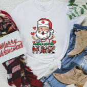 Santa's favoriete verpleegster t-shirt