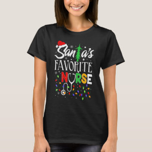 Santa's favoriete zuster Kerstmis Pajama's Nur T-shirt