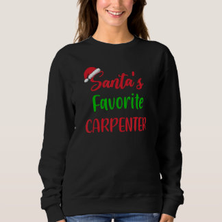 Santas Favorite Carpenter     Christmas Pajama Xma Trui