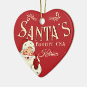 Santa's Favorite CNA Christmas Ornament (Links)
