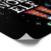 Santa's Favorite Elf The Matching Elf Family For C Poster (Hoek)