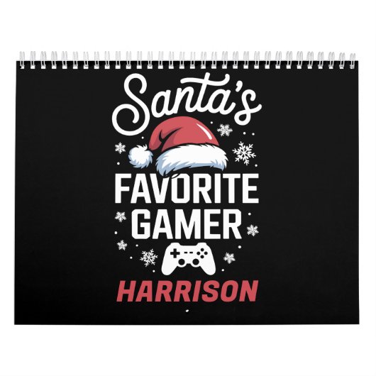Santa's Favorite Gamer Personalized Gaming Xmas Kalender (Hoes)
