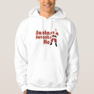 Santas Favorite Ho Funny Kerstmis Hoodie