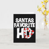 Santas Favorite Ho Kaart (Gele Bloem)