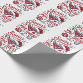 Santa's favorite hot mess, christmas cadeaupapier (Hoek)