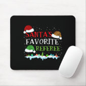 Santa's Favorite Referee Fun Christmas  Muismat (Met muis)