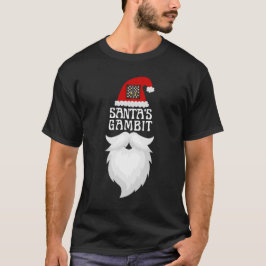 Santa's Gambit - Kerstschaak T-shirt