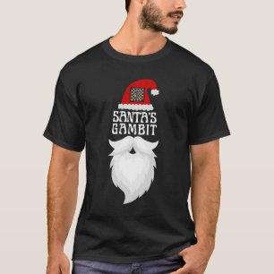 Santa's Gambit - Kerstschaak T-shirt