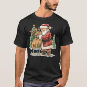 Santa's Gentle Hug T-shirt (Voorkant)