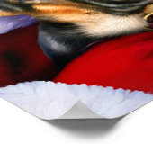 Santas German Shepherd Dogs B&T Poster (Hoek)