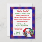 Santas German Shepherd Dogs Kaart (Achterkant)