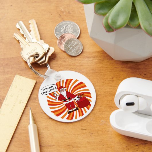 Santa's Gift Bag Sleutelhanger (Bureau)