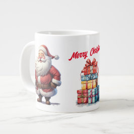 Santa's Gift Bounty Christmas  Extra Grote Beker