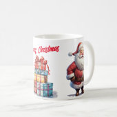 Santa's Gift Bounty Christmas Koffiemok (Voorkant rechts)