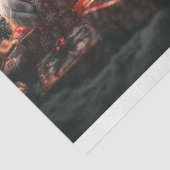 Santa's Gift-Giving Glow Tissuepapier (Detail)