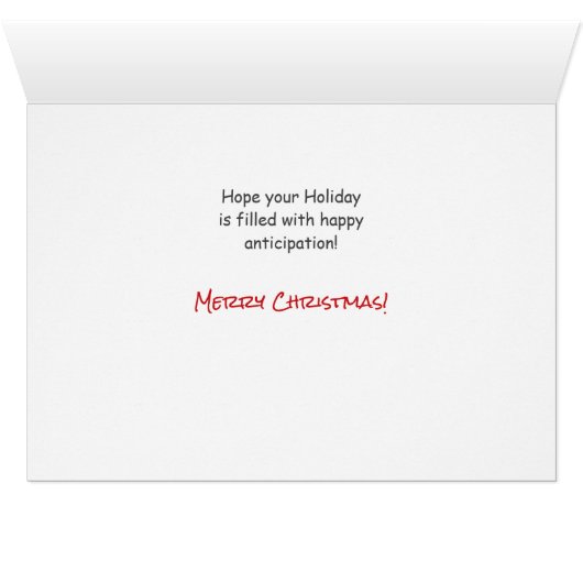 Santa's Gift Greater Swiss Mountain Dog Christmas (Intérieur Horizontal (Bas))