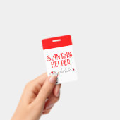 Santa's Helper Badge (Handheld)