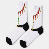 Santa's Helper Elf Kerstmis Sokken (Links)