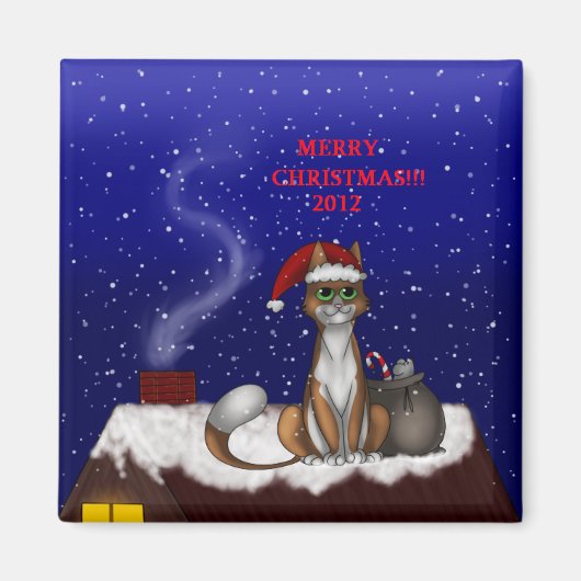 SANTA'S HELPER MAGNEET (Voorkant)