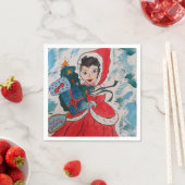 Santa's Helper Paper Servet (Insitu)