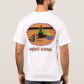 Santa's Helper T-shirt (Achterkant)