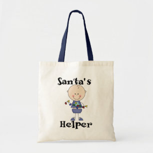 Santa's Helper Vakantie Tshirts en Geschenken Tote Bag