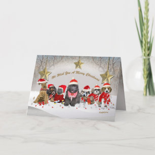 Santa's Helpers Een vrolijke kerst Kaart