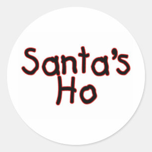 Santas Ho Ronde Sticker