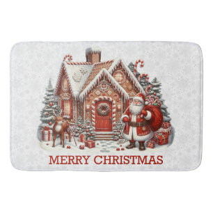 Santa's House Bad Mat