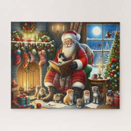 Santa's Kitten Storytime Legpuzzel