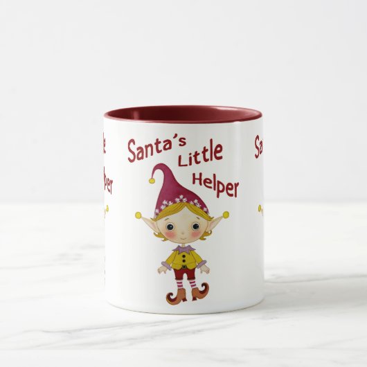 Santa's kleine helper mok (Midden)