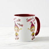 Santa's kleine helper mok (Voorkant rechts)