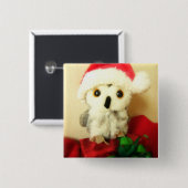 Santa's Kleine Helper Vierkante Button 5,1 Cm (Voorkant /achterkant)