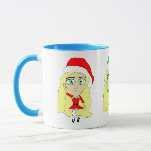 Santas kleine helpers mok (Links)