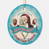 Santas koekje bakkerij culinaire kerst ornament (Links)