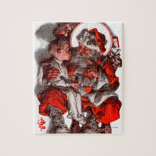 Santa's Lap Legpuzzel (Verticaal)