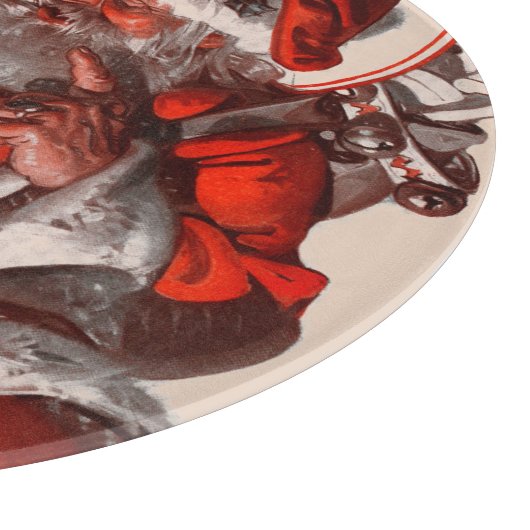 Santa's Lap Snijplank (Hoek)