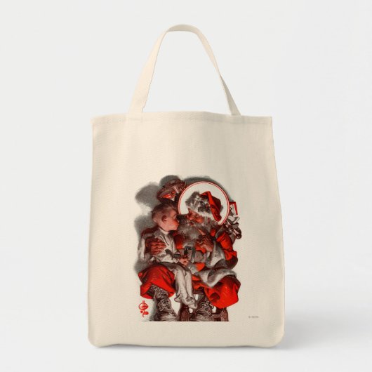 Santa's Lap Tote Bag (Voorkant)