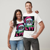 Santa's Lit - Grappig Neon Kerst T-shirt (Unisex)