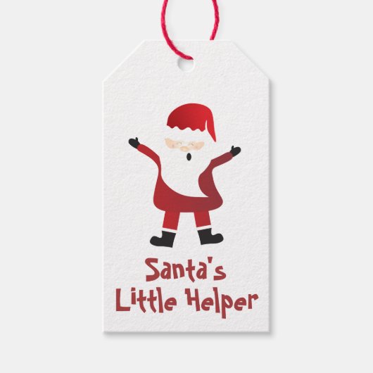 Santas Little Helper Candy Canards to from Cadeaulabel (Voorkant)
