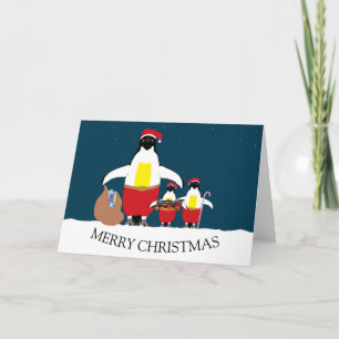 Santa's Little Helpers Holiday Card Feestdagen Kaart