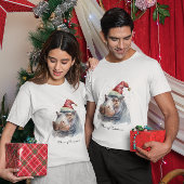 Santa's Little Hippo, op maat T-shirt